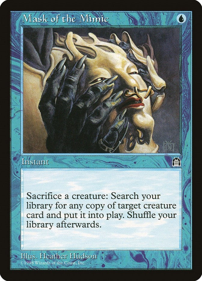 Image for Mask of the Mimic (Stronghold) - Magic: The Gathering