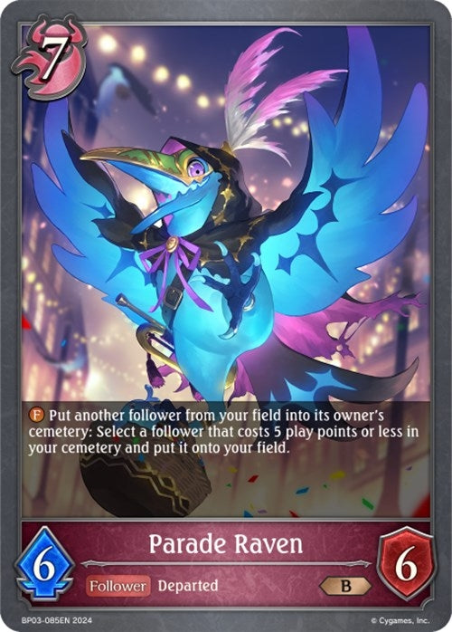 Image for Parade Raven (BP03: Flame of Laevateinn) (BP03-085EN) - Shadowverse: Evolve