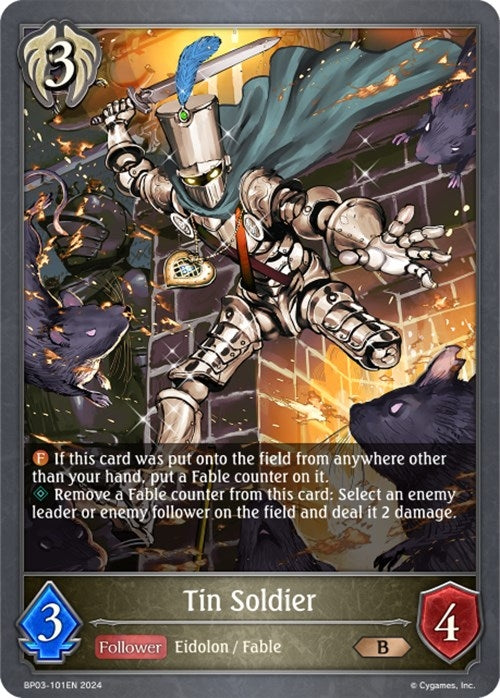Image for Tin Soldier (BP03: Flame of Laevateinn) (BP03-101EN) - Shadowverse: Evolve