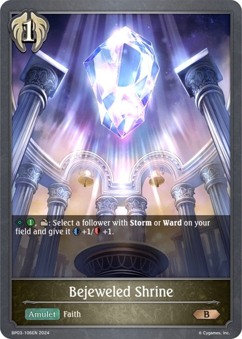 Image for Bejeweled Shrine (BP03: Flame of Laevateinn) (BP03-106EN) - Shadowverse: Evolve