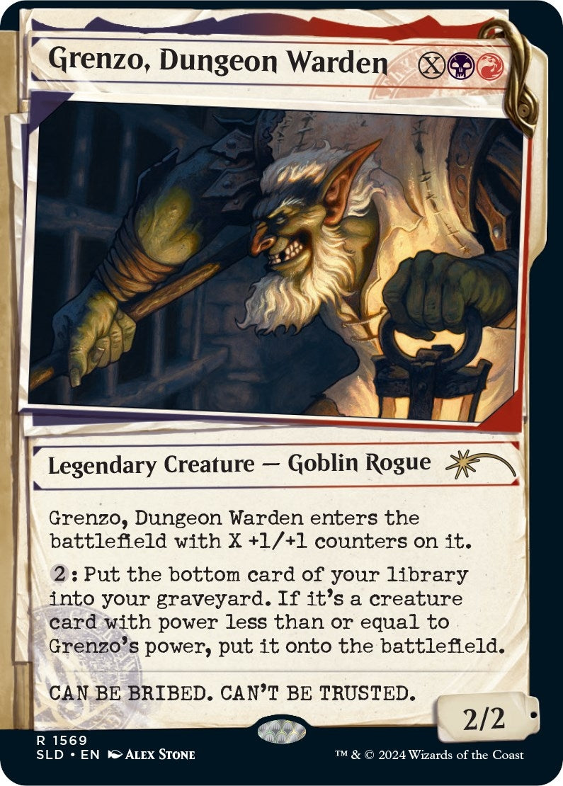 Image for Grenzo, Dungeon Warden (Secret Lair Drop Series) (1569) - Magic: The Gathering