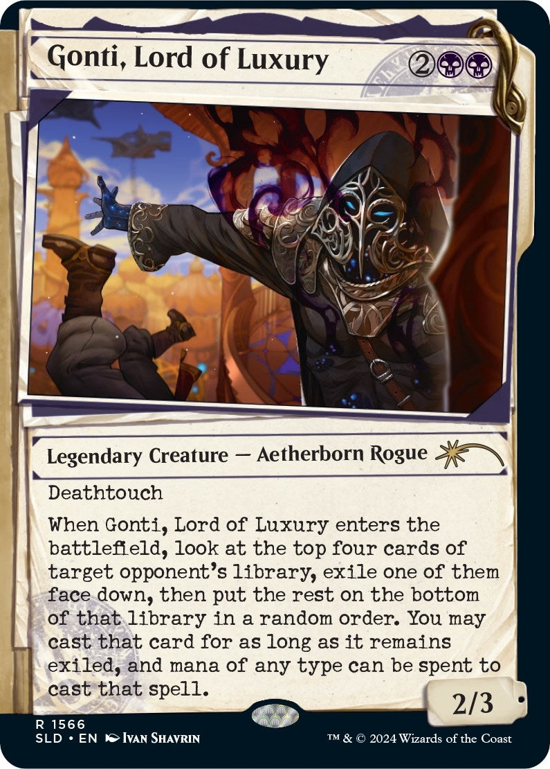Image for Gonti, Lord of Luxury (Secret Lair Drop Series) (1566) - Magic: The Gathering