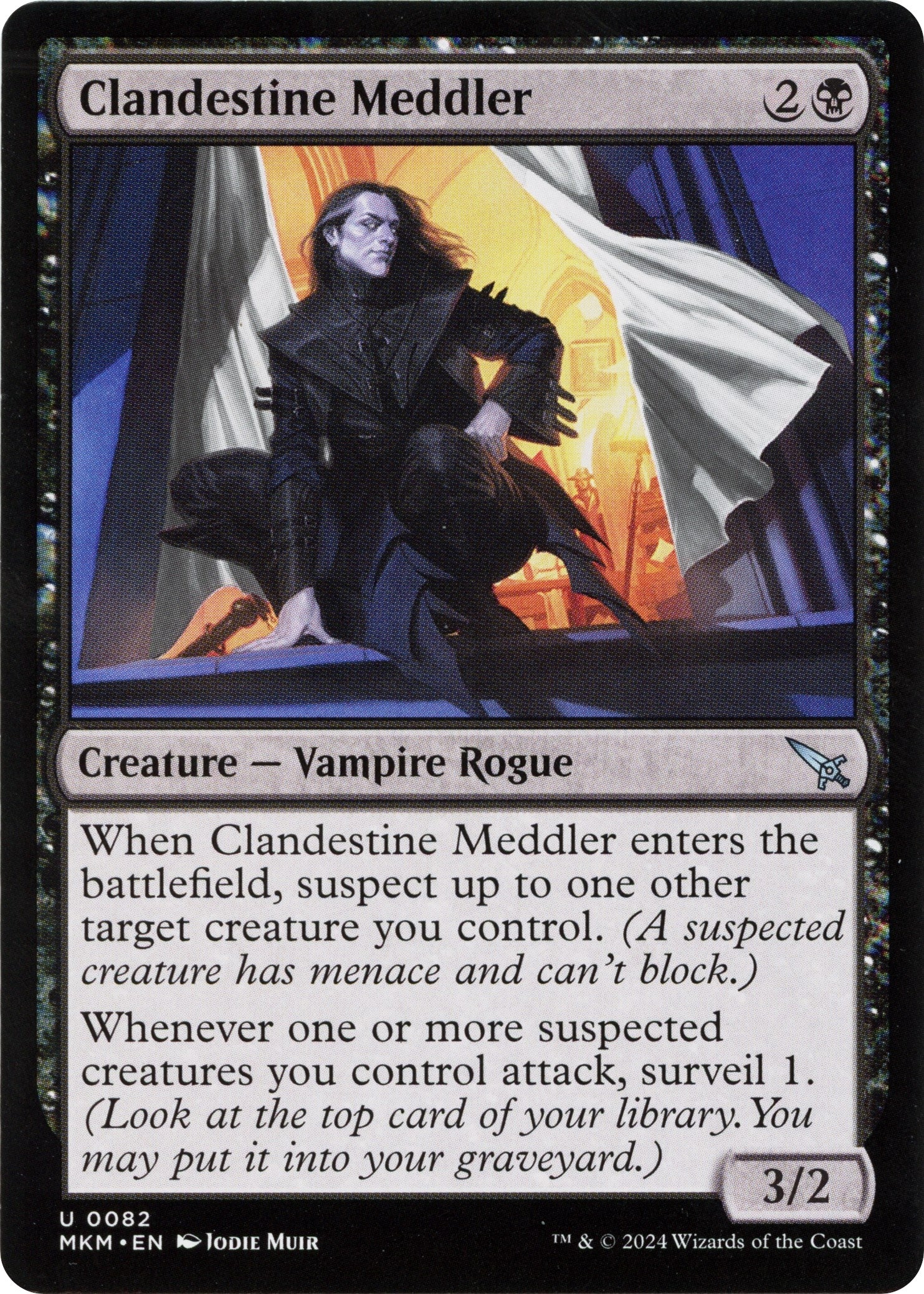 Image for Clandestine Meddler (b) (Murders at Karlov Manor) (82) - Magic: The Gathering