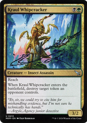 Image for Kraul Whipcracker (b) (Murders at Karlov Manor) (213) - Magic: The Gathering