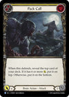 Image for Pack Call (Yellow) (Blitz Deck: Heavy Hitters - Kayo) (KYO018) - Flesh and Blood TCG