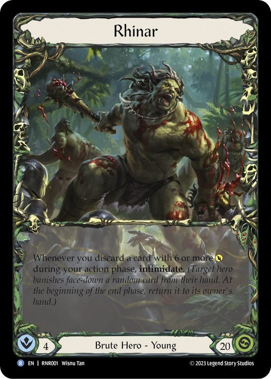 Image for Rhinar (Blitz Deck: Heavy Hitters - Rhinar) (RNR001) - Flesh and Blood TCG
