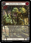 Image for Bonebreaker Bellow (Red) (Blitz Deck: Heavy Hitters - Rhinar) (RNR016) - Flesh and Blood TCG