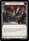 Image for Command Respect (Red) (Blitz Deck: Heavy Hitters - Victor) (VIC008) - Flesh and Blood TCG