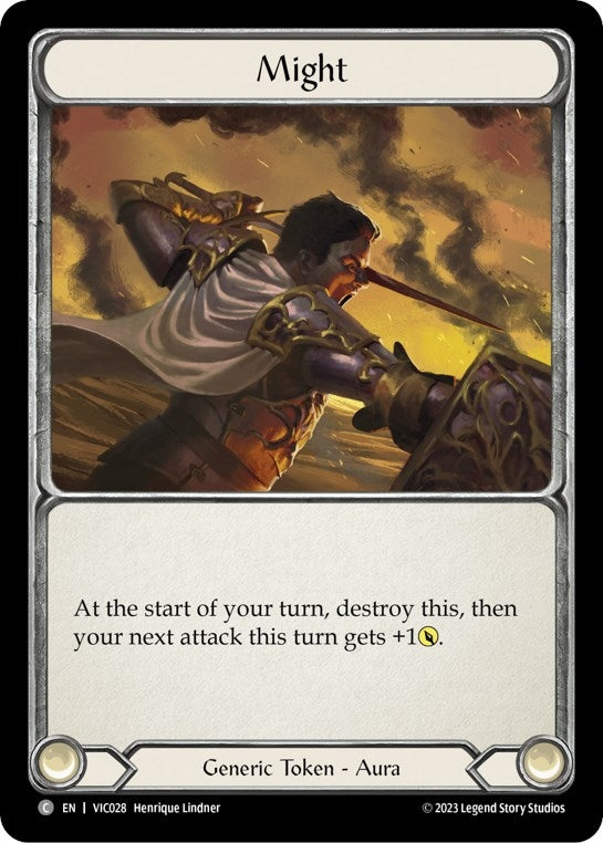 Image for Might (Blitz Deck: Heavy Hitters - Victor) (VIC028) - Flesh and Blood TCG