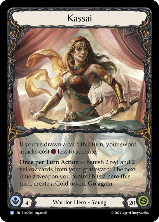 Image for Kassai (Blitz Deck: Heavy Hitters - Kassai) (KSI001) - Flesh and Blood TCG