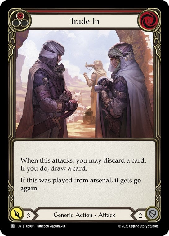 Image for Trade In (Red) (Blitz Deck: Heavy Hitters - Kassai) (KSI011) - Flesh and Blood TCG