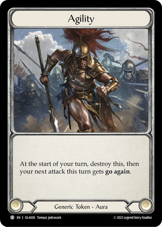 Image for Agility // Gold (Blitz Deck: Heavy Hitters - Olympia) (OLA028) - Flesh and Blood TCG