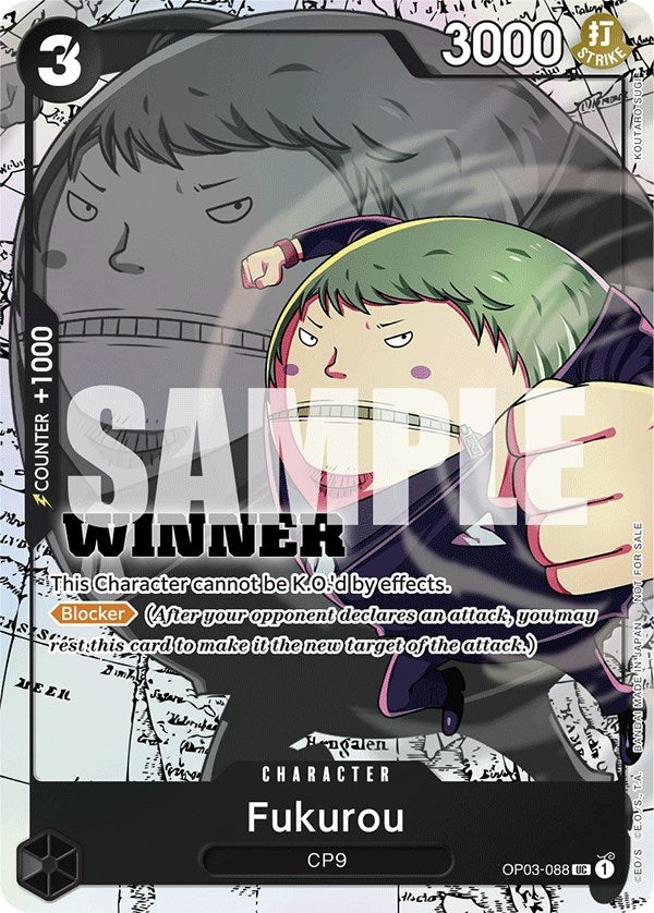 Image for Fukurou (Winner Pack Vol. 6) (One Piece Promotion Cards) (OP03-088) - One Piece Card Game