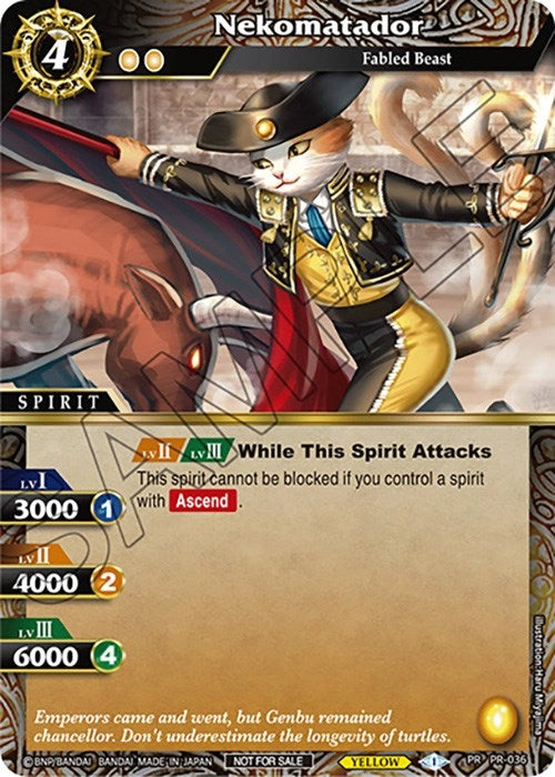Image for Nekomatador (Tournament Pack Vol. 4) (Launch & Event Promos) (PR-036) - Battle Spirits Saga