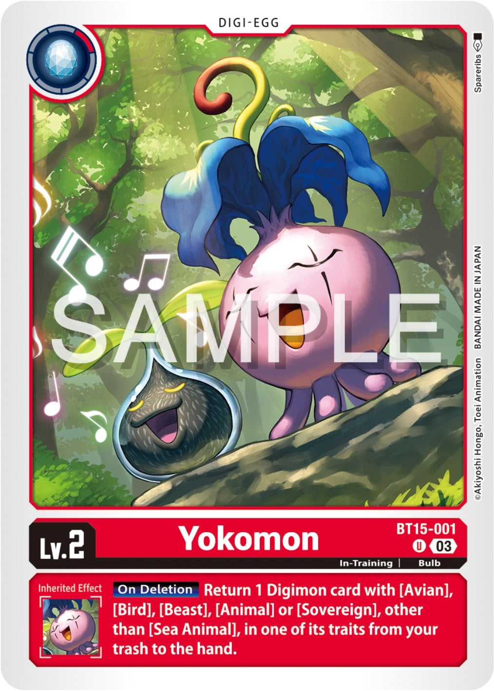 Image for Yokomon (BT15) (15001)