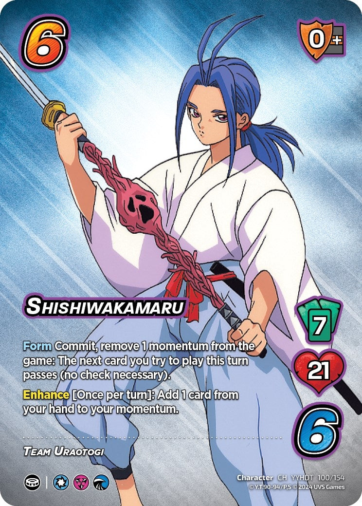 Image for Shishiwakamaru (Yu Yu Hakusho: Dark Tournament) (100/154) - UniVersus
