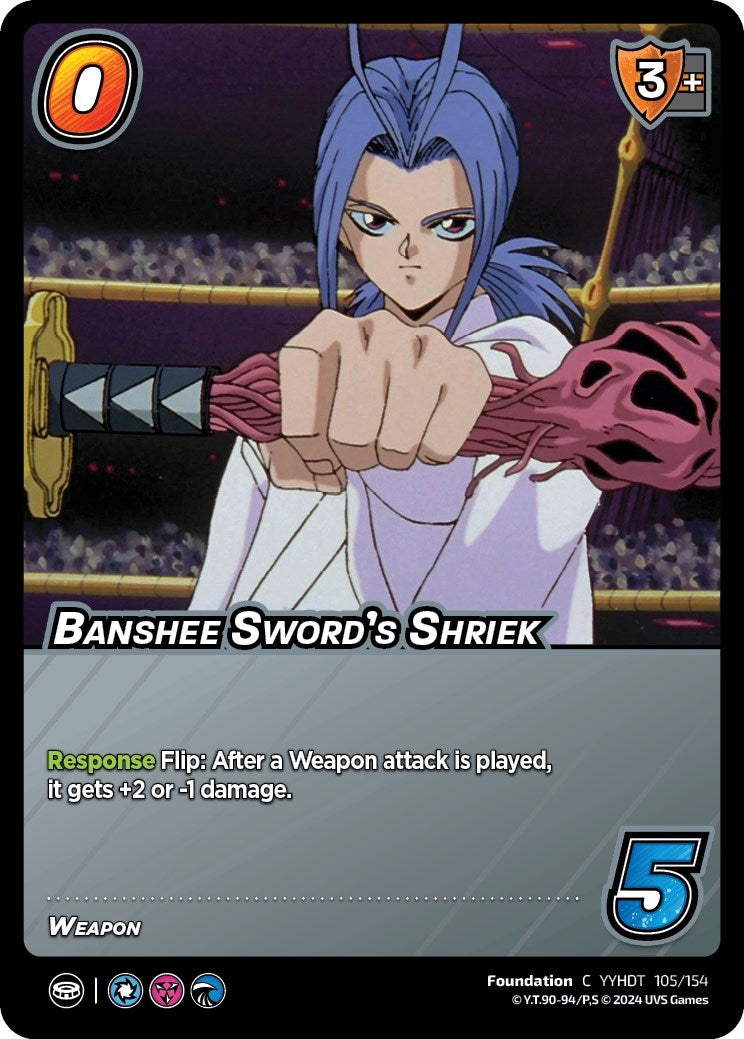 Image for Banshee Sword's Shriek (Yu Yu Hakusho: Dark Tournament) (105/154) - UniVersus