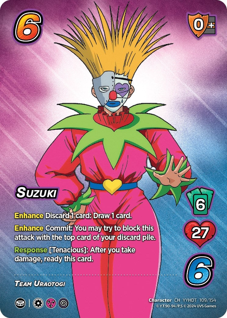 Image for Suzuki (Yu Yu Hakusho: Dark Tournament) (109/154) - UniVersus