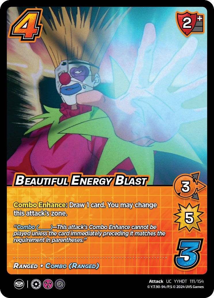 Image for Beautiful Energy Blast (Yu Yu Hakusho: Dark Tournament) (111/154) - UniVersus