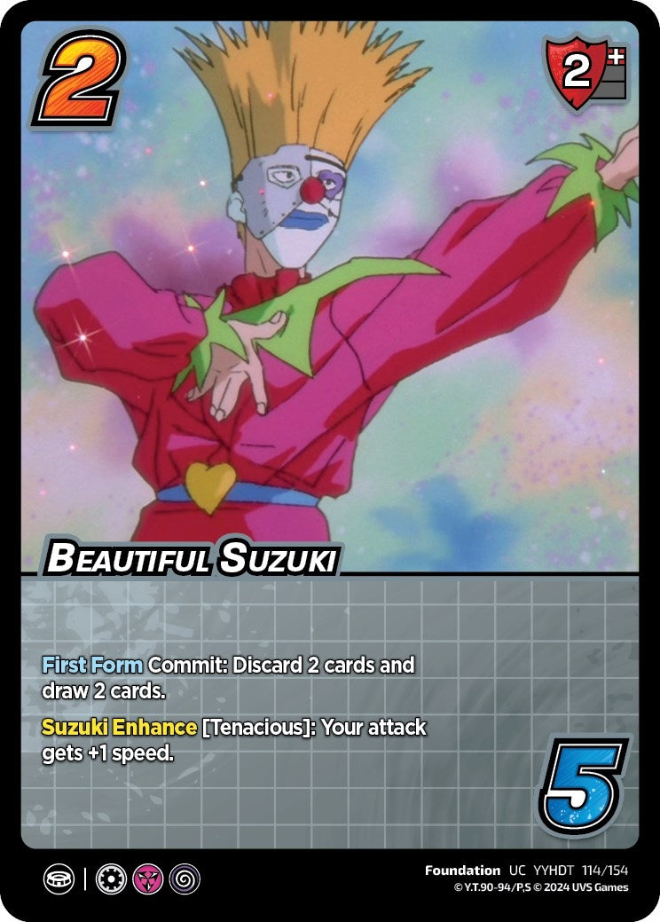 Image for Beautiful Suzuki (Yu Yu Hakusho: Dark Tournament) (114/154) - UniVersus