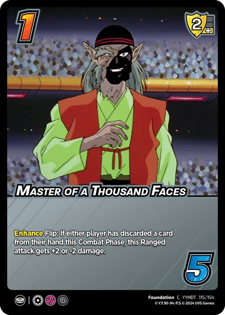 Image for Master of a Thousand Faces (Yu Yu Hakusho: Dark Tournament) (115/154) - UniVersus