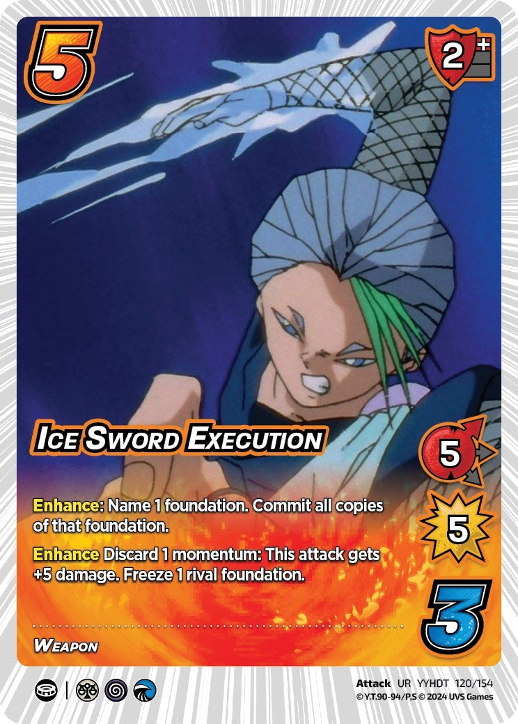 Image for Ice Sword Execution (Yu Yu Hakusho: Dark Tournament) (120/154) - UniVersus