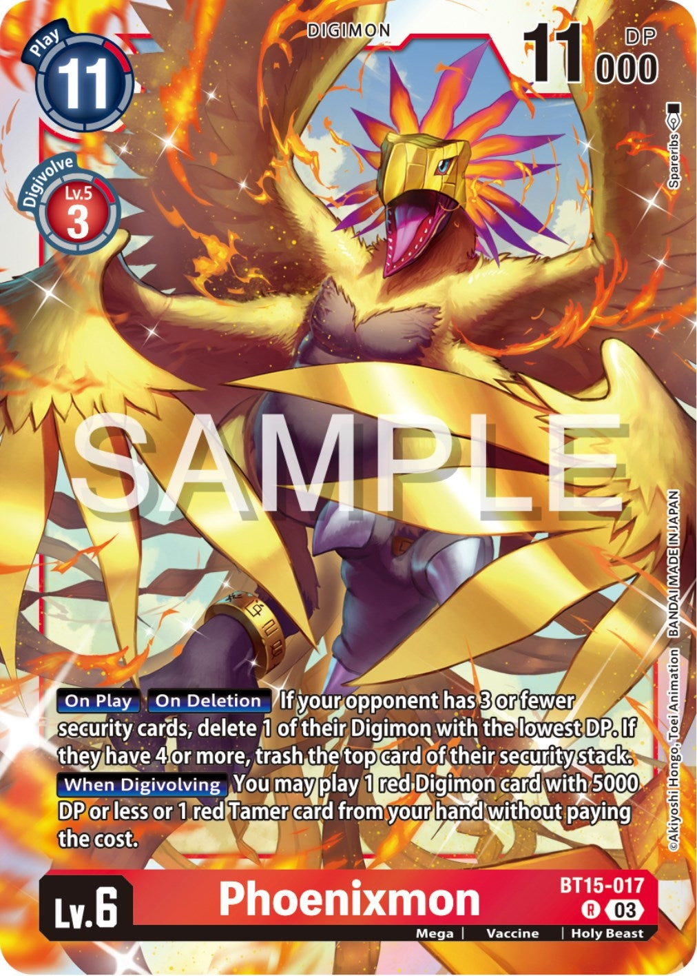 Image for Phoenixmon (BT15) (15017)