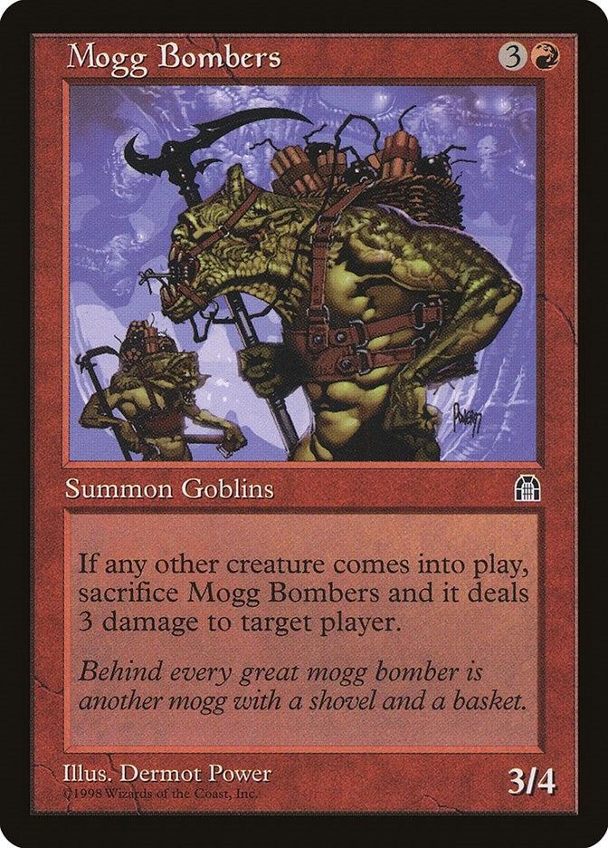 Image for Mogg Bombers (Stronghold) - Magic: The Gathering