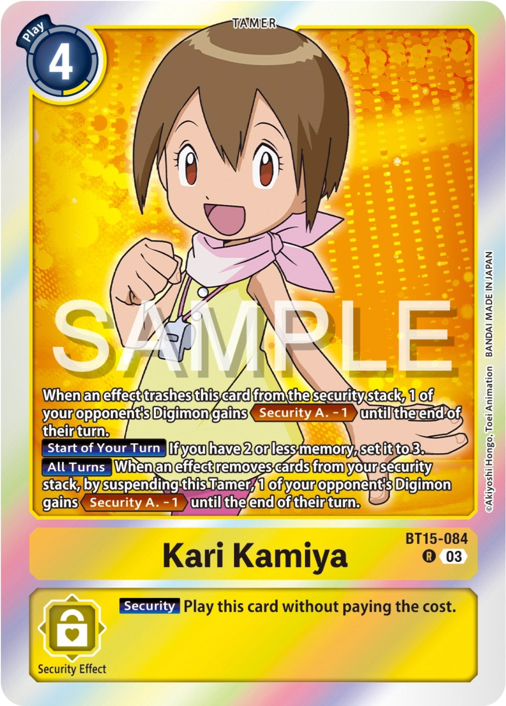 Image for Kari Kamiya (BT15) (15084)