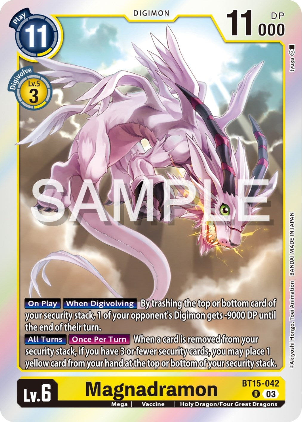 Image for Magnadramon (BT15) (15042)