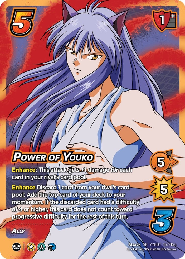 Image for Power of Youko (Yu Yu Hakusho: Dark Tournament) (157/154) - UniVersus