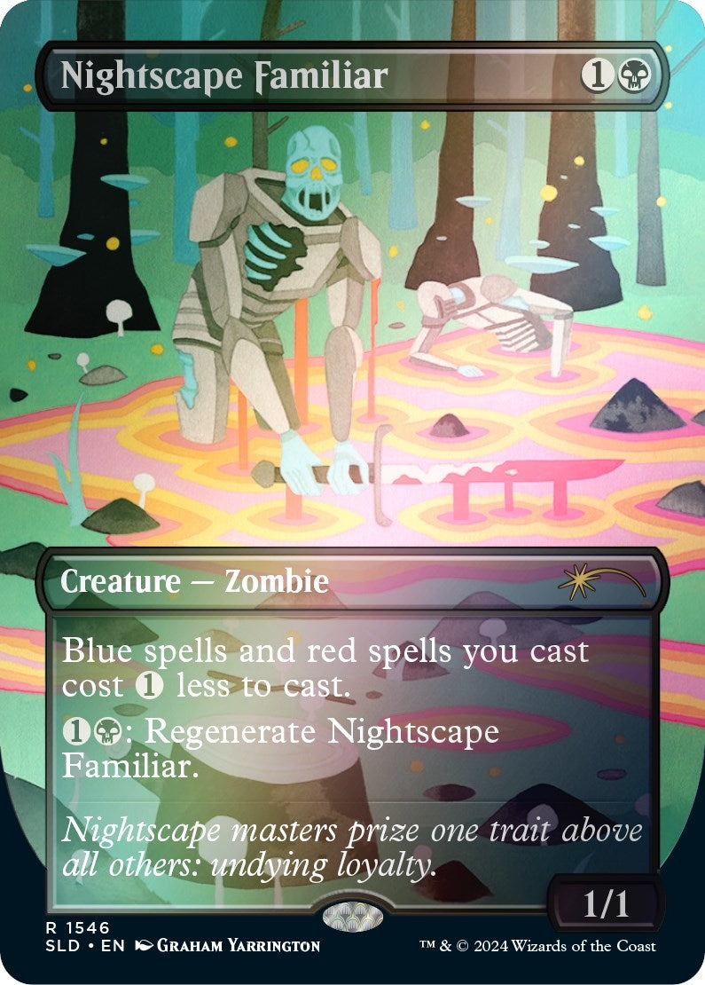Image for Nightscape Familiar (Rainbow Foil) (Secret Lair Drop Series) (1546) - Magic: The Gathering