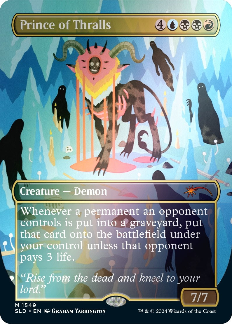 Image for Prince of Thralls (Rainbow Foil) (Secret Lair Drop Series) (1549) - Magic: The Gathering