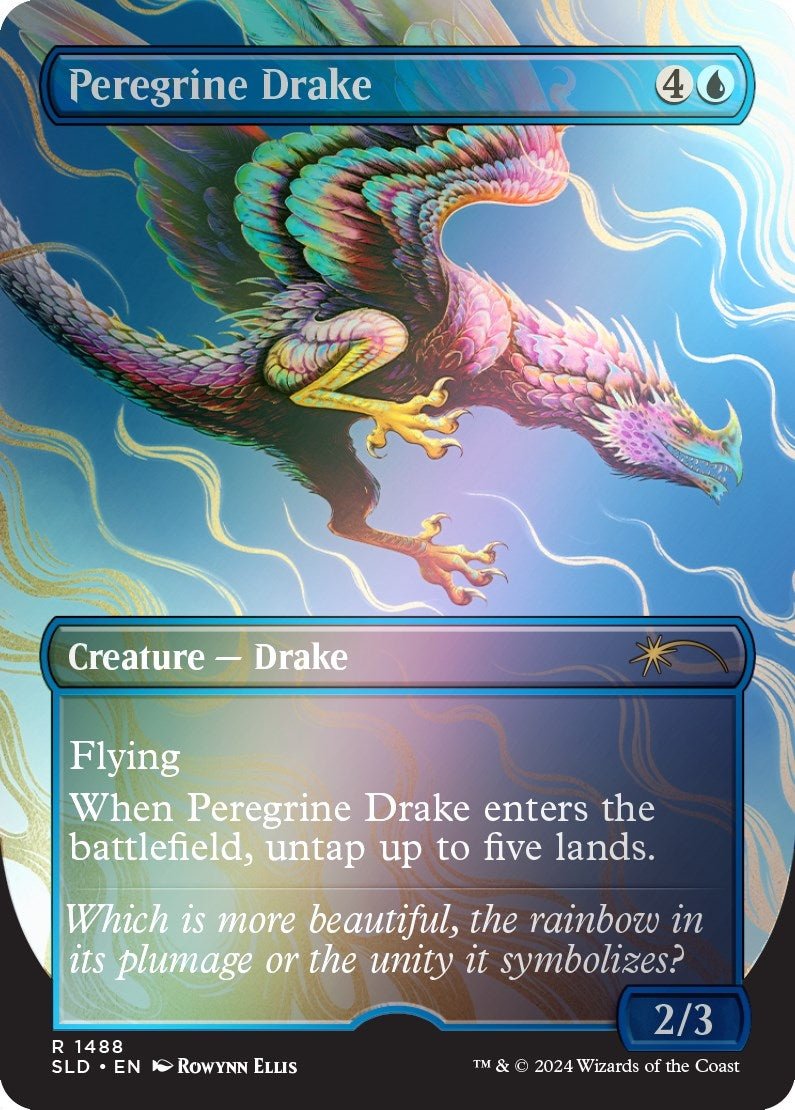Image for Peregrine Drake (Rainbow Foil) (Secret Lair Drop Series) (1488) - Magic: The Gathering