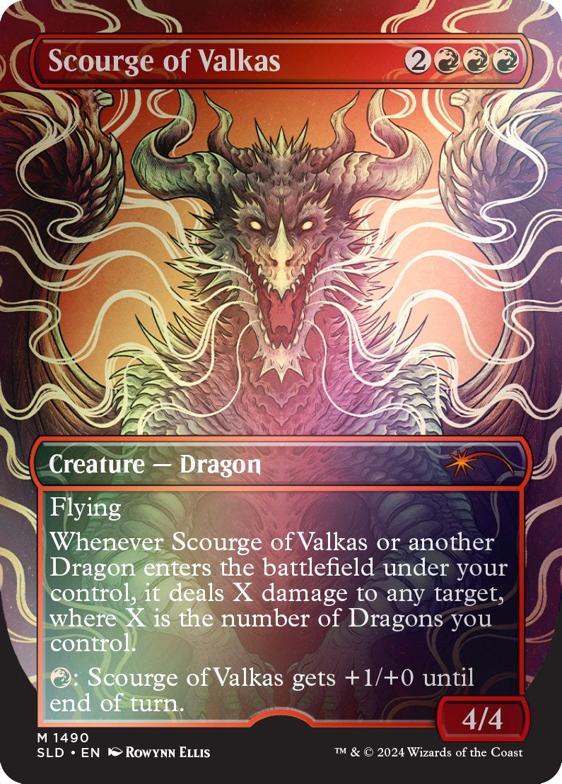Image for Scourge of Valkas (Rainbow Foil) (Secret Lair Drop Series) (1490) - Magic: The Gathering