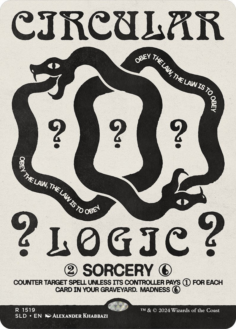 Image for Circular Logic (Secret Lair Drop Series) (1519) - Magic: The Gathering