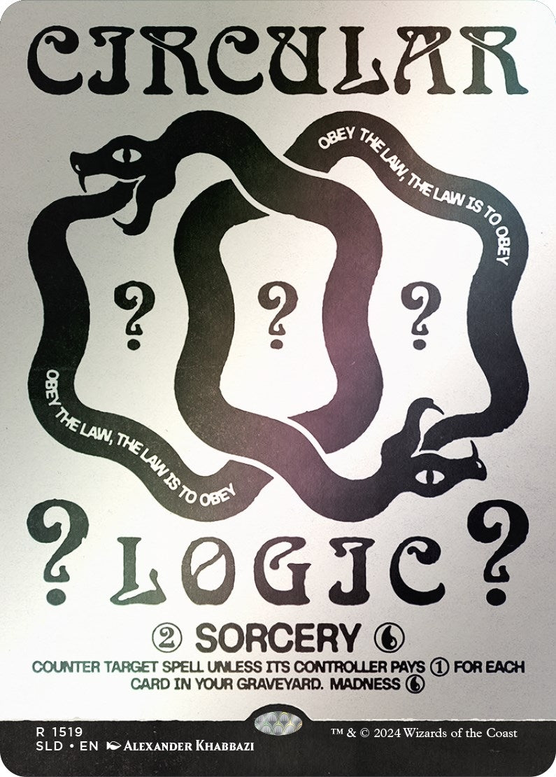 Image for Circular Logic (Rainbow Foil) (Secret Lair Drop Series) (1519) - Magic: The Gathering