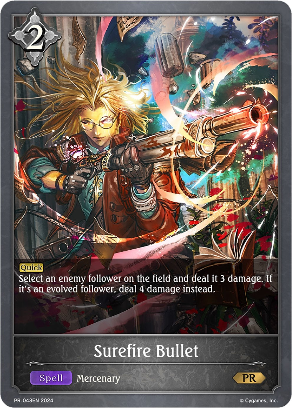 Image for Surefire Bullet (Shadowverse: Evolve Promo Cards) (PR-043EN) - Shadowverse: Evolve