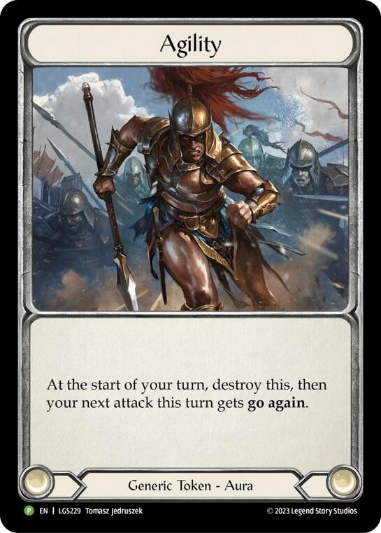 Image for Agility // Gold - LGS229 (Flesh and Blood: Promo Cards) (LGS229) - Flesh and Blood TCG