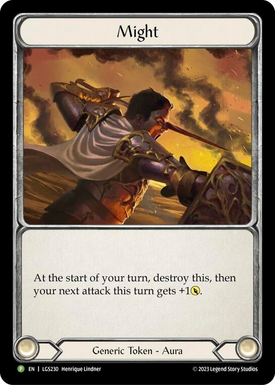 Image for Might // Vigor - LGS230 (Flesh and Blood: Promo Cards) (LGS230) - Flesh and Blood TCG