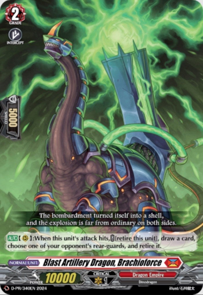 Image for Blast Artillery Dragon, Brachioforce (D Promo Cards) (D-PR/340EN) - Cardfight Vanguard