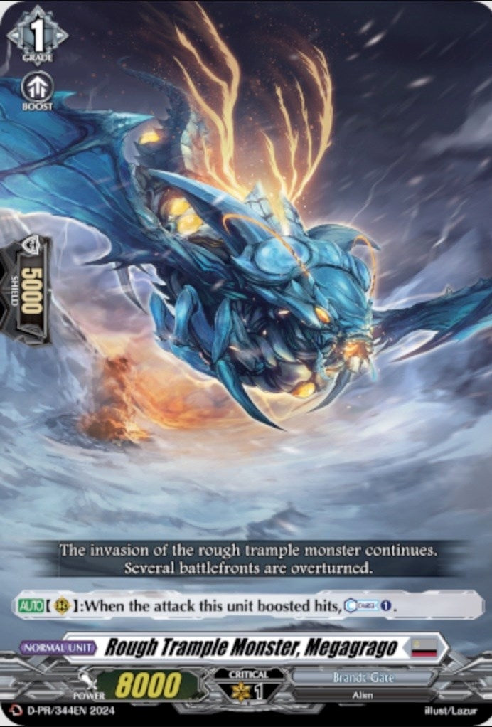 Image for Rough Trample Monster, Megagrago (D Promo Cards) (D-PR/344EN) - Cardfight Vanguard
