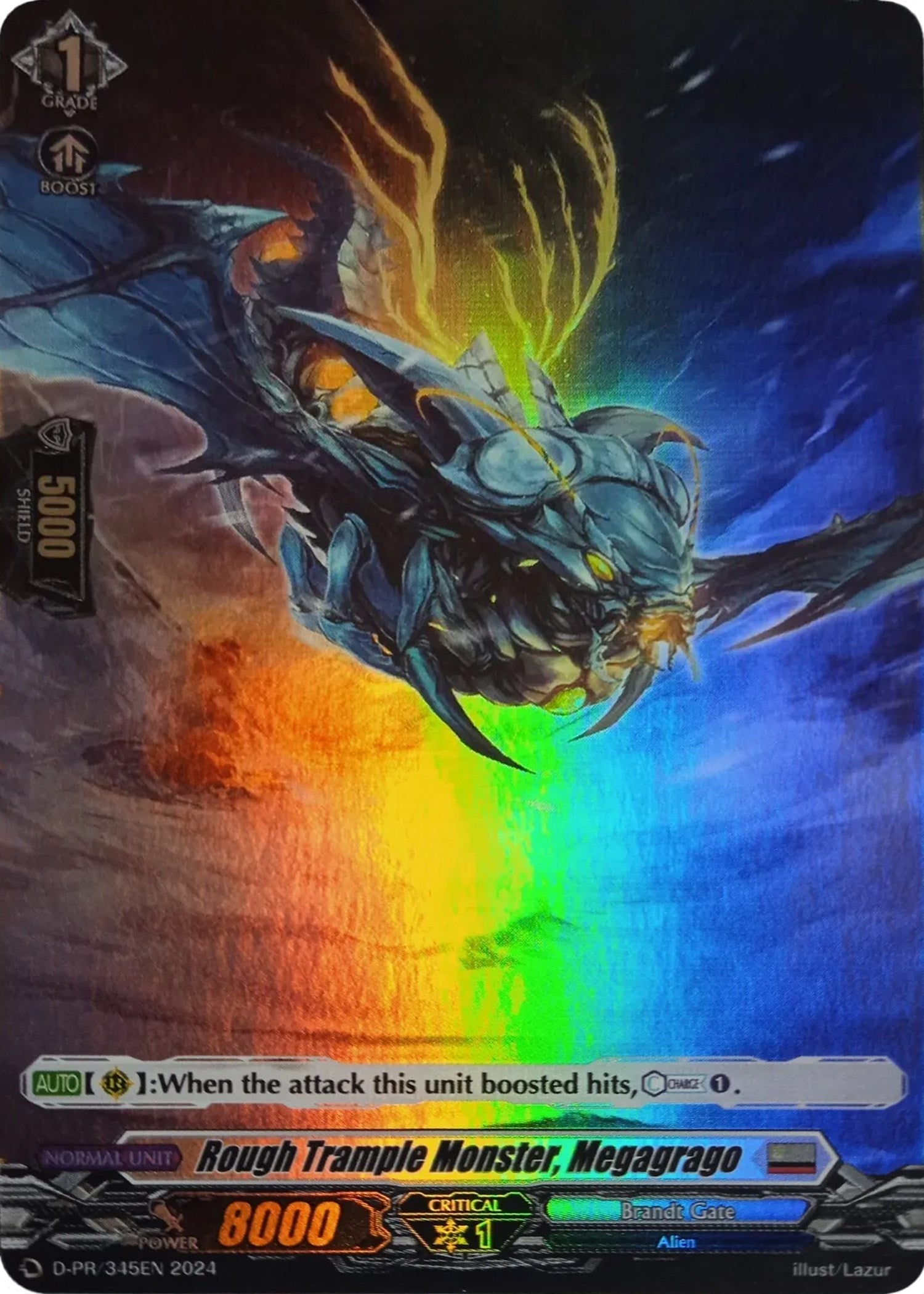 Image for Rough Trample Monster, Megagrago (Foil) (D Promo Cards) (D-PR/345EN) - Cardfight Vanguard