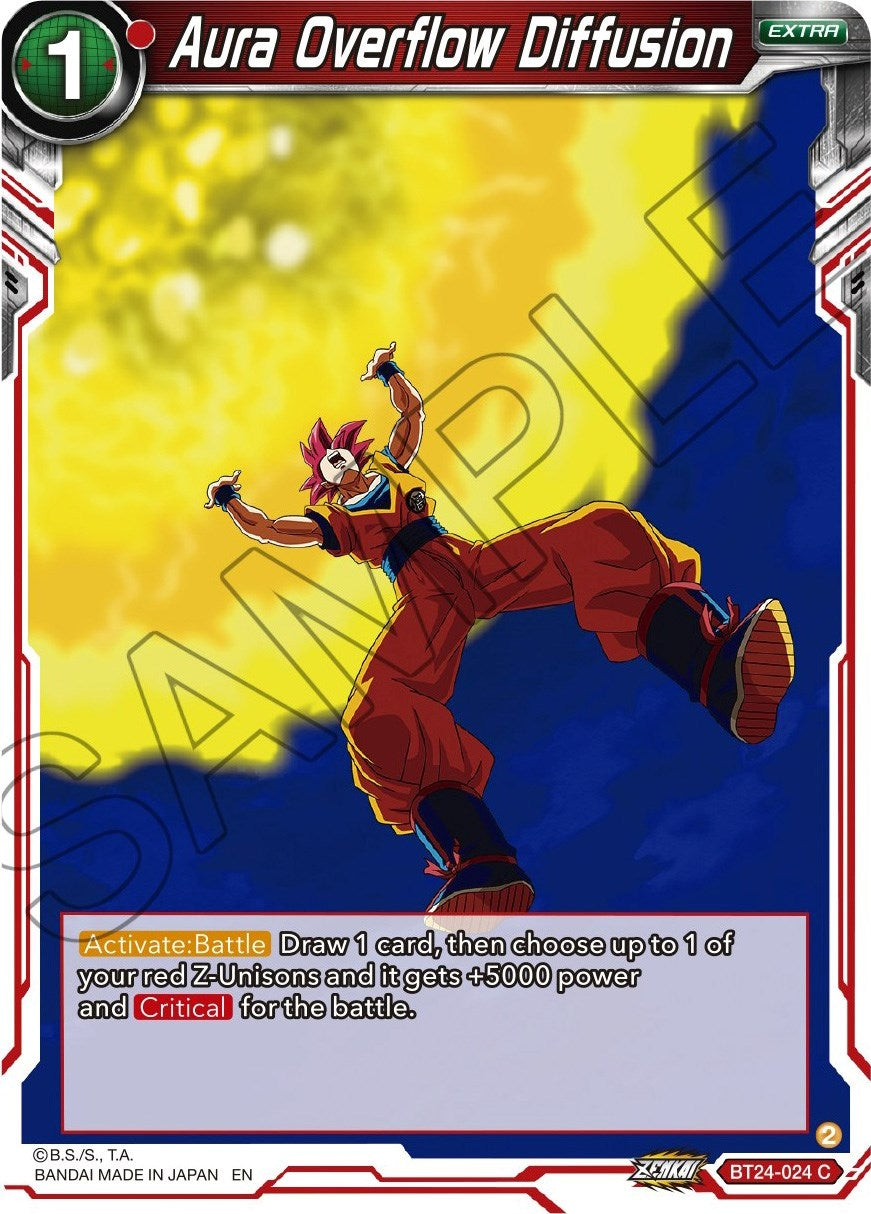 Image for Aura Overflow Diffusion (Beyond Generations) (BT24-024) - Dragon Ball Super: Masters
