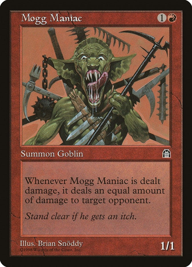 Image for Mogg Maniac (Stronghold) - Magic: The Gathering