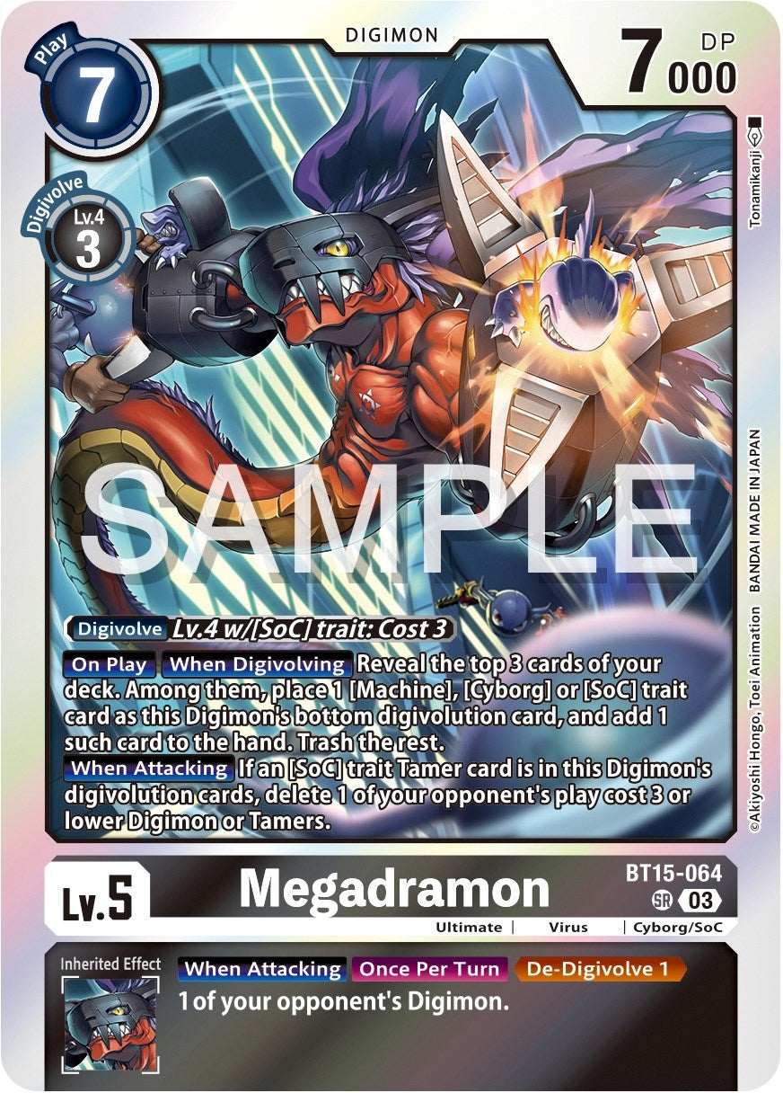 Image for Megadramon (BT15) (15064)