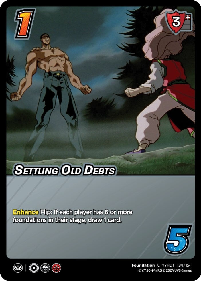 Image for Settling Old Debts (Yu Yu Hakusho: Dark Tournament) (134/154) - UniVersus