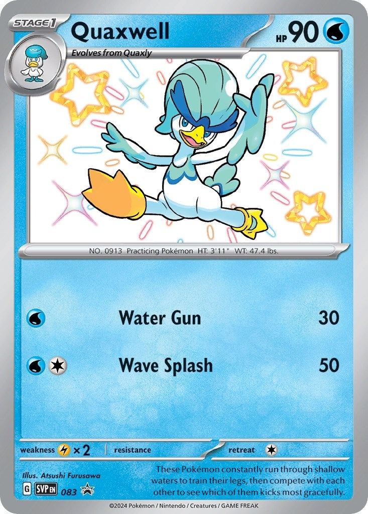 Image for Quaxwell - 083 (SV: Scarlet & Violet Promo Cards) (083) - Pokemon