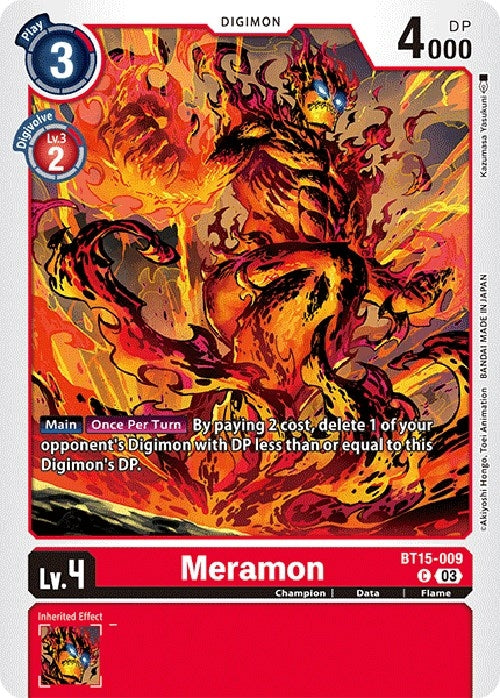 Image for Meramon (BT15) (15009)