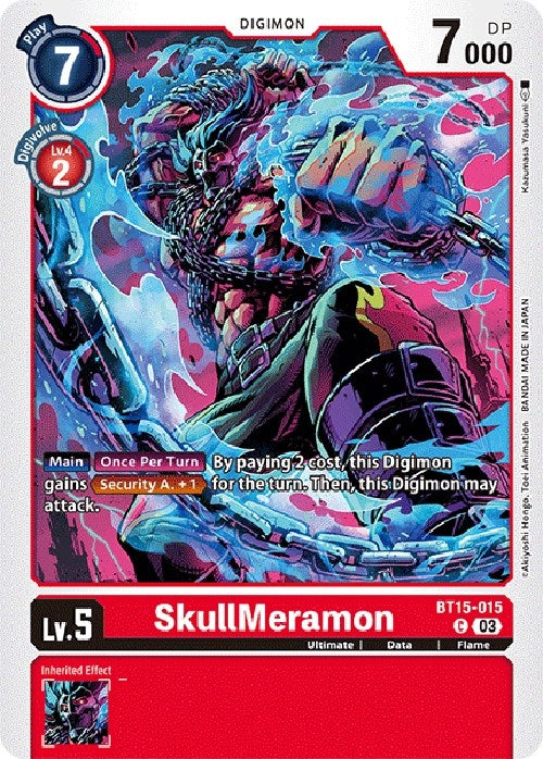 Image for SkullMeramon (BT15) (15015)